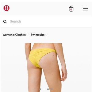 NWT LULULEMON SWIMSUIT BOTTOMS